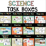 Special Education Science Task Boxes  