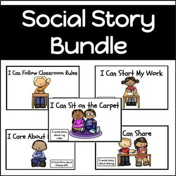 Preview of Special Education Social Story Bundle