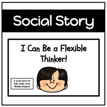 Preview of Special Education Social Story for Emotion Regulation: Flexible Thinking
