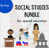 special education social studies lesson plans