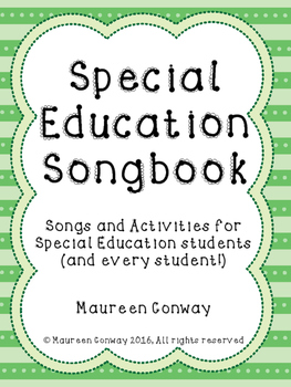 Preview of Special Education Songbook