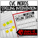 Special Education Spelling Curriculum and Intervention | CVC Words