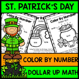 Special Education St. Patrick's Day - Color By Number - Do