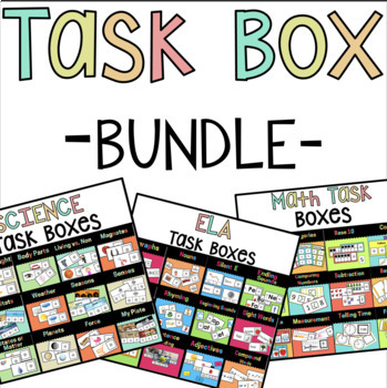 Task Box Bundle Special Education 