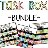 Special Education Task Box Bundle