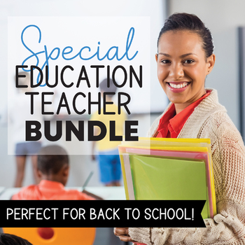 Preview of Special Education Teacher Back-to-School Bundle