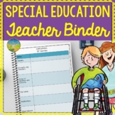 Special Education Teacher Binder for Back to School Class Forms