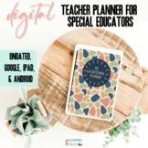 Special Education Teacher Planner | Print and Digital for 