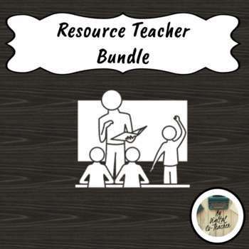 Preview of Special Education Teacher Resource Bundle for Middle and High School
