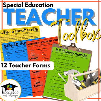 Preview of Special Education Teacher Toolbox 