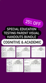 Special Ed Testing Parent Handouts- Cognitive & Academic B
