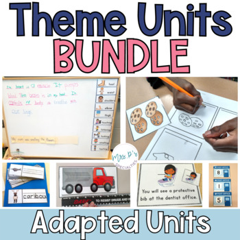 Preview of Special Education Theme Unit DISCOUNTED BUNDLE  Hands On Adapted Resources