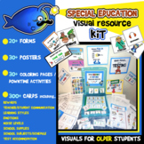 Special Education Visual Resource BUNDLE! 130 Ct. Posters,