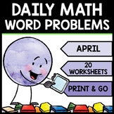 Special Education - Warm Ups - Easter - Word Problems - Da