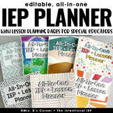 Editable Special Educator's All-in-One IEP Lesson Planner 