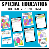 Special Education Data Tracking Bundle with Digital Google