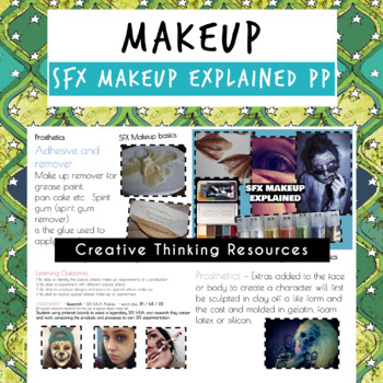 Preview of Makeup SPECIAL EFFECTS | Introduction to SFX Products PP