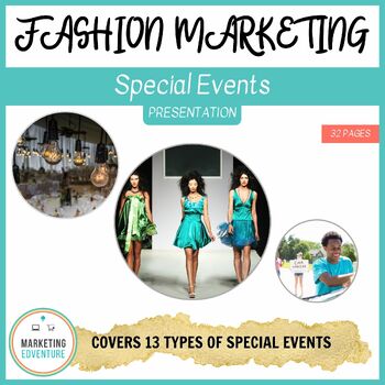 Preview of Special Events Presentation - Business, Fashion, Marketing, Promotion Mix