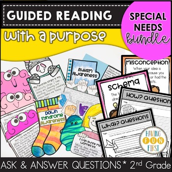 Preview of Special Needs and Inclusion Reading Comprehension Social Emotional Learning