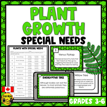 Preview of Plant Growth and Changes | Special Needs of Plants | Google Slides