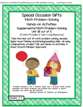Preview of Special Occasion Gifts: Hands-on Math Problem Solving Supplemental Unit