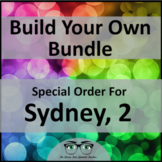 Special Order for Sydney 2 Build Your Own Bundle of Spanis