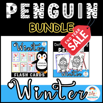 Preview of Special Penguin Package | Dot Marker | Educational and Fun Bundle