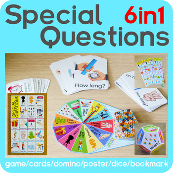 Preview of Special Questions 6in1