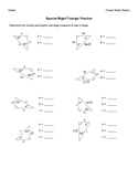 Special Right Triangle Packet