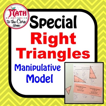 Preview of Special Right Triangles