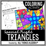 Special Right Triangles | Coloring Activity