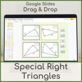 Special Right Triangles | Distance Learning | Drag & Drop
