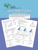 Special Right Triangles Investigation