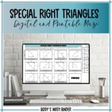 Special Right Triangles Maze