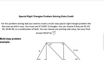 problem solving with triangles