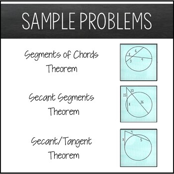 Special Segments in a Circle Worksheet - Maze Activity by Amazing