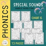 Special Sounds Chart 6 Bubble Word Find- Abeka Homeschool