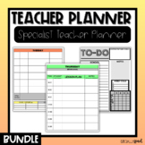 Specialist Teacher Planner | Daily Lesson Planning Sheets 