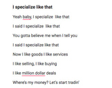 Specialization Rap (SS7E5) Middle East "I Specialize Like That"