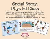 Specials Social Story Bundle- Art, Music, & Phys Ed