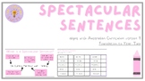 Spectacular Sentences Display and Checklist