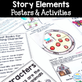 Story Elements & Reading Genre Posters & Activities