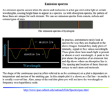 Spectroscopy Lab Pre-Reading on Absorption/Emission Spectra