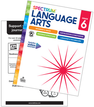 Preview of Spectrum Language Arts Grade 7 Free Sample FR01778