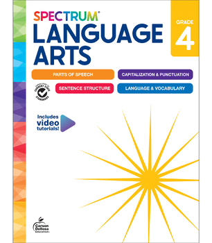 Preview of Spectrum Language Arts Workbook, Grade 4 705494-EB