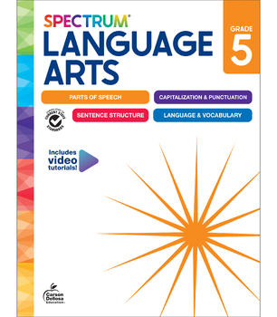 Preview of Spectrum Language Arts Workbook, Grade 5 705495-EB