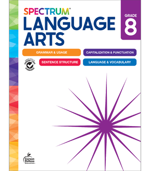 Preview of Spectrum Language Arts Workbook, Grade 8 705498-EB