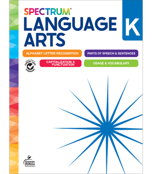 Preview of Spectrum Language Arts Workbook, Grade K- 705490-EB