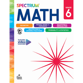 Preview of Spectrum Math, Grade 6 705505-EB