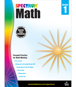 Preview of Spectrum Math Workbook Grade 1 Printable 704561-EB